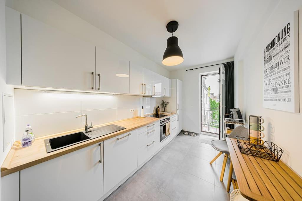 Stylisches Zentrales City-Apartment Mit 2 Balkonen Лейпциг Экстерьер фото