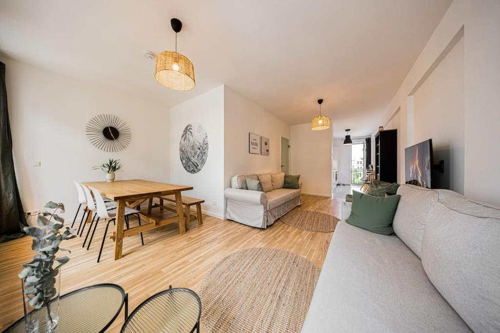 Stylisches Zentrales City-Apartment Mit 2 Balkonen Лейпциг Экстерьер фото